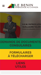 Mobile Screenshot of benin.ca