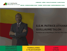 Tablet Screenshot of benin.ca