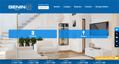 Desktop Screenshot of benin.com.br